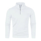 Men Turtleneck Half Zip Sweater