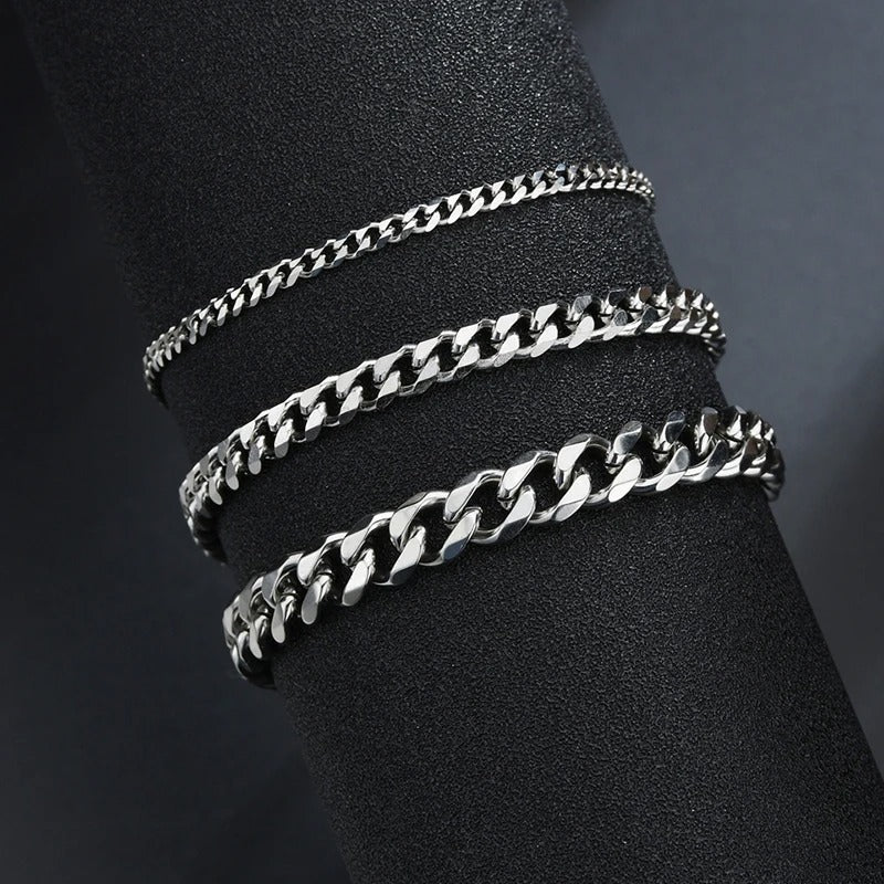 Steel Chain Bracelet for Men