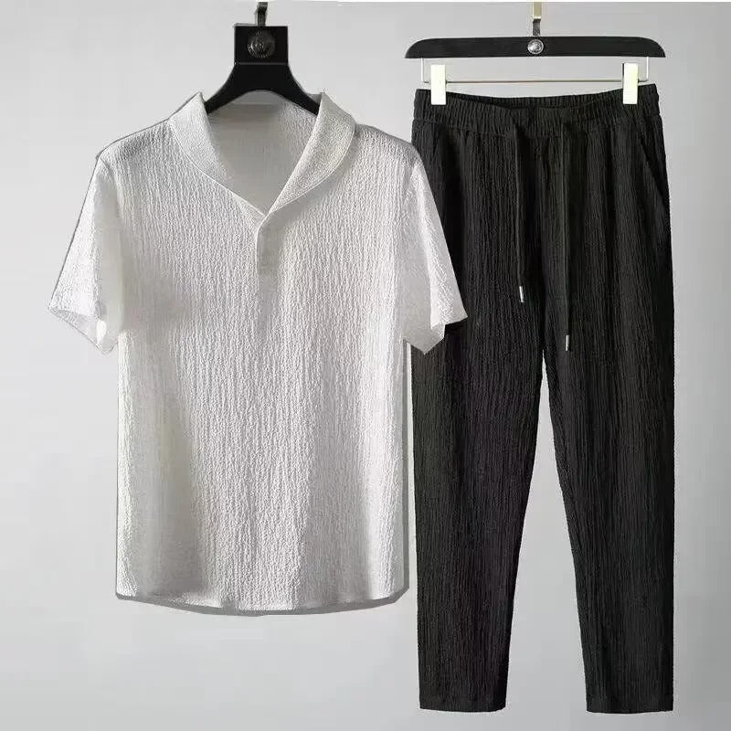 Linen 2-piece Set for Men