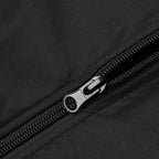 Baseball Jacket with Ribbed Collar for Men