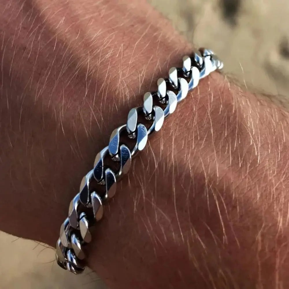 Steel Chain Bracelet for Men