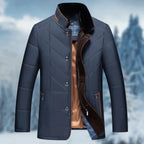 Men’s winter jacket with modern design and warm lining
