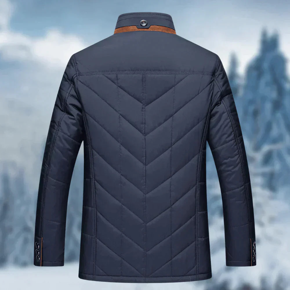 Men’s winter jacket with modern design and warm lining