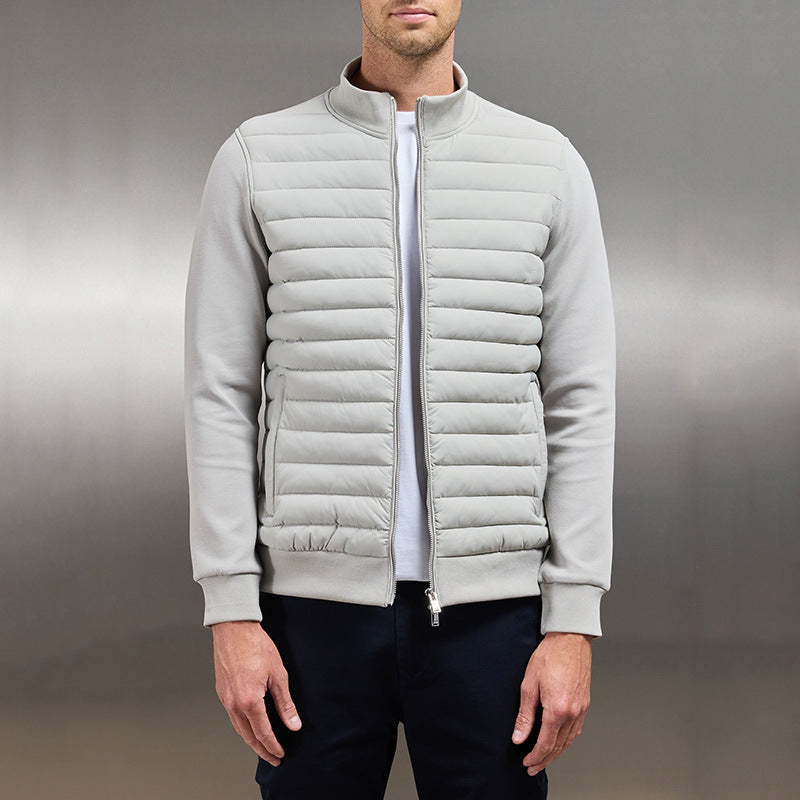 Men’s casual quilted winter jacket