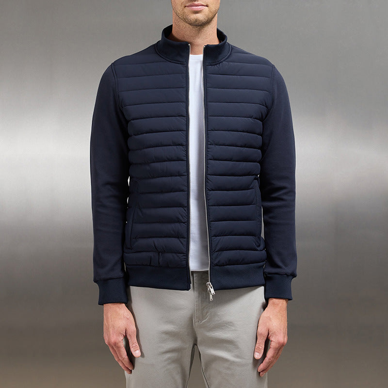 Men’s casual quilted winter jacket