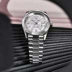 Stainless Steel Quartz Watch for Men