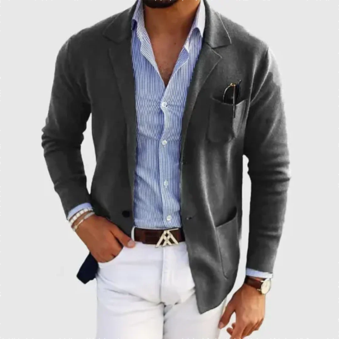 Men’s single-breasted blazer
