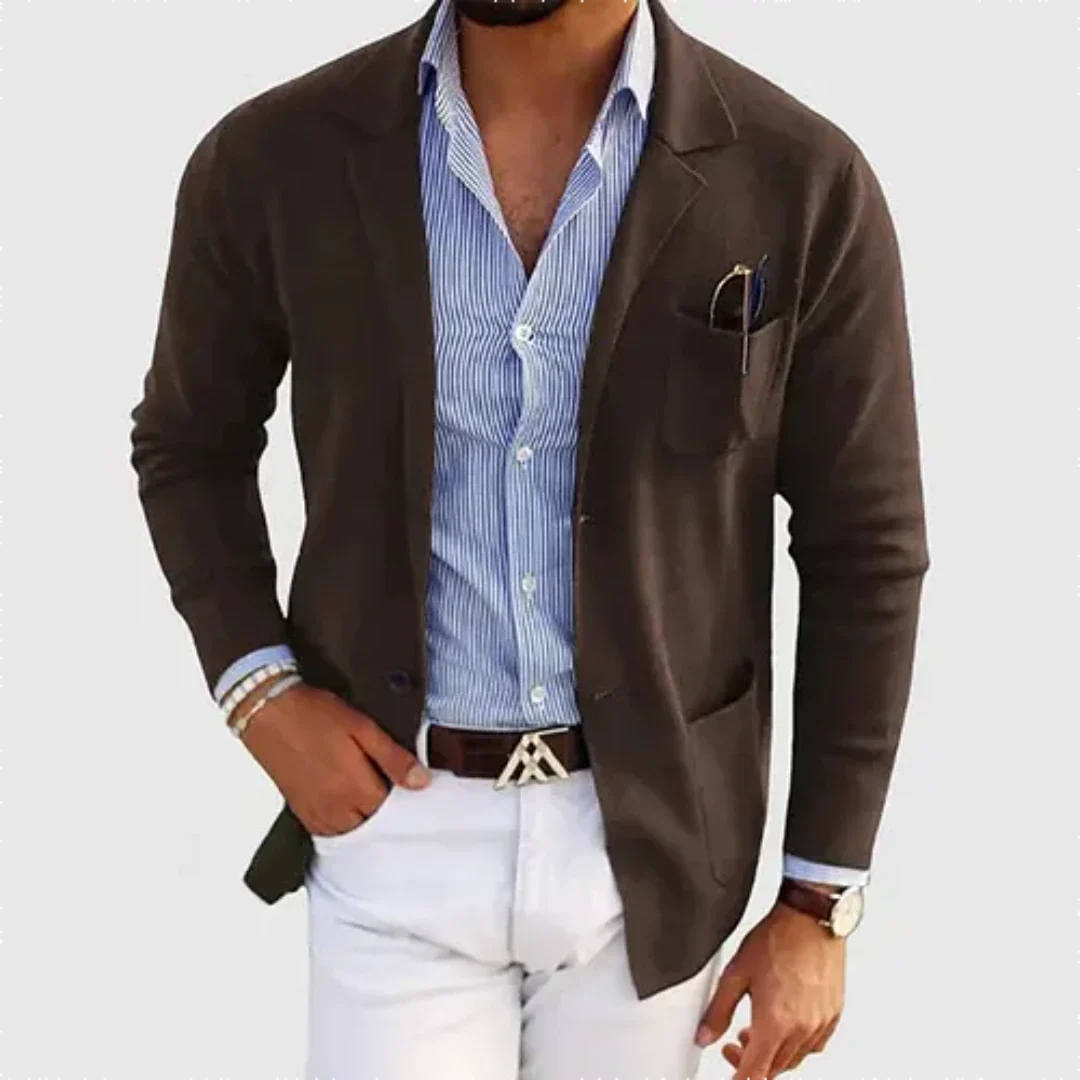 Men’s single-breasted blazer