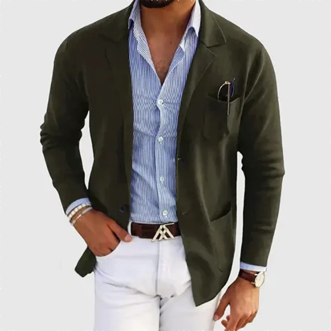 Men’s single-breasted blazer