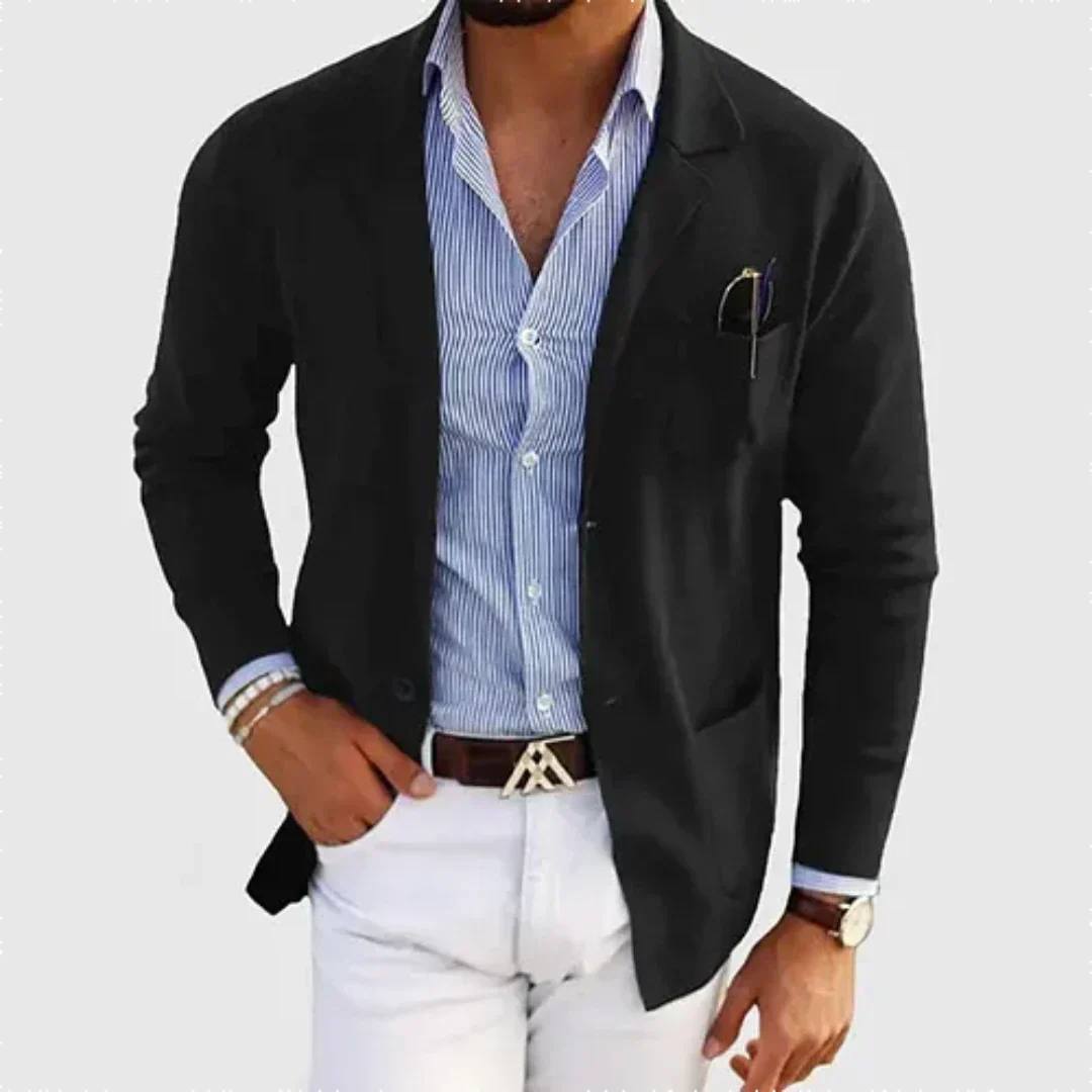 Men’s single-breasted blazer