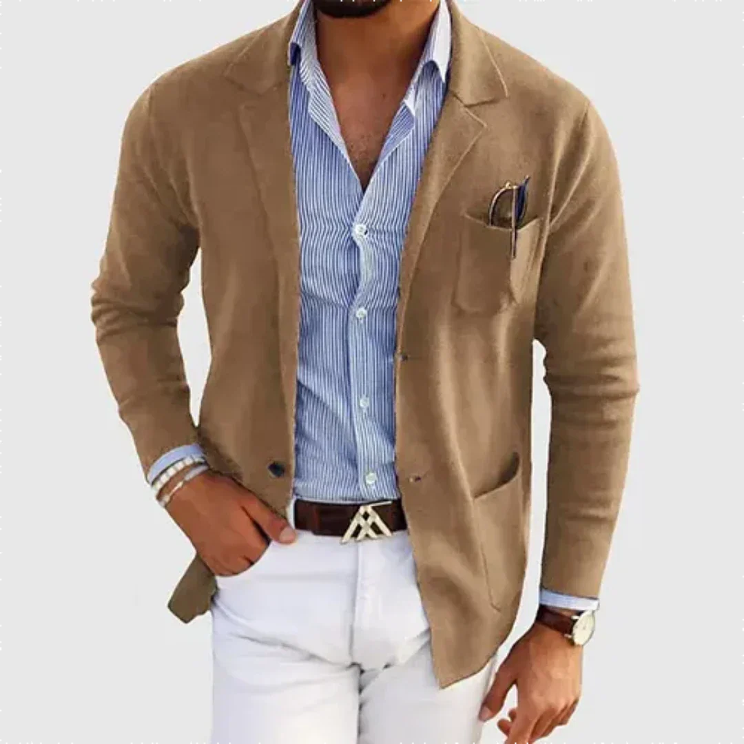 Men’s single-breasted blazer