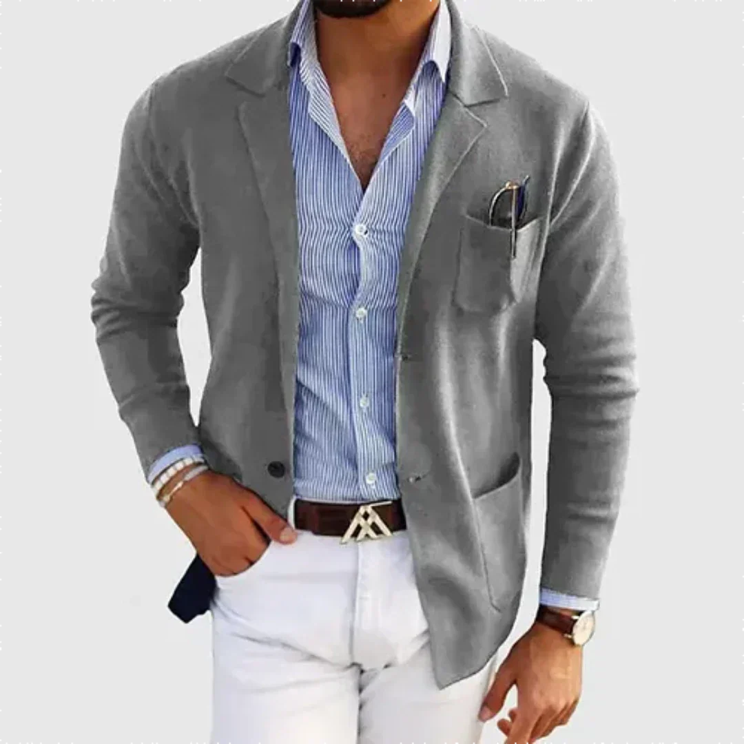 Men’s single-breasted blazer