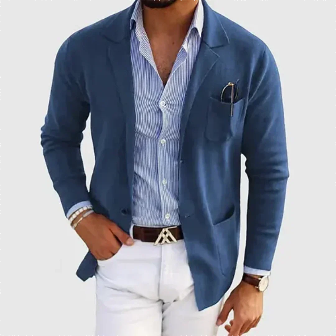 Men’s single-breasted blazer
