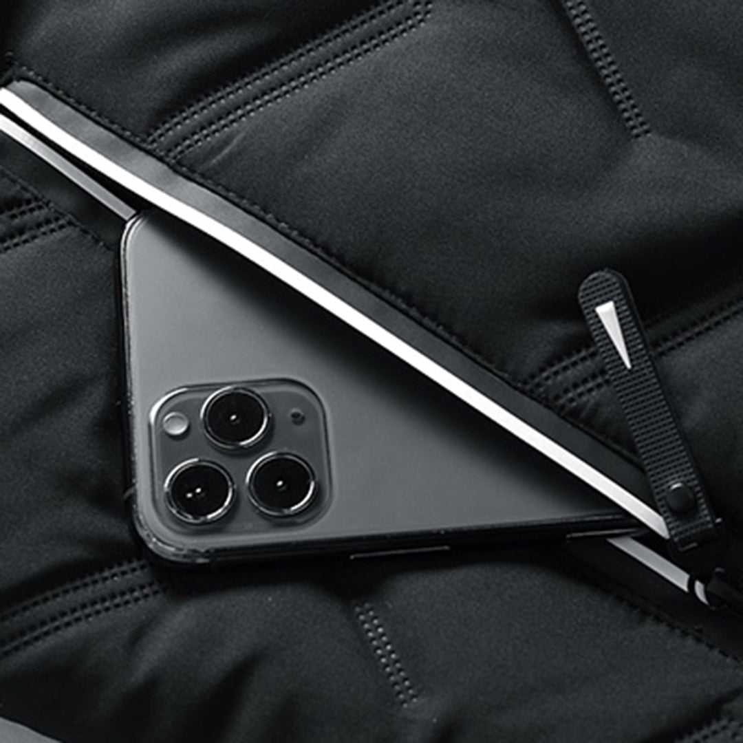 Men’s fashion jacket with plush lining