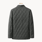 Classic winter quilted jacket for men