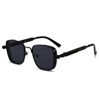 Square Frame Metal Sunglasses For Men