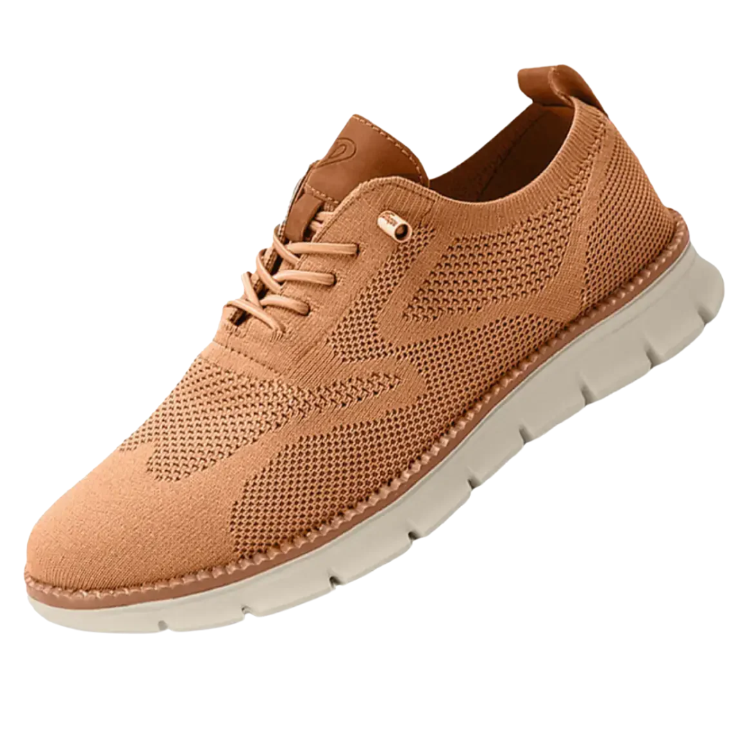 Mesh Sneakers with Cushioned Sole for Men