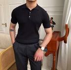 Polo Shirt with Classic Collar for Men