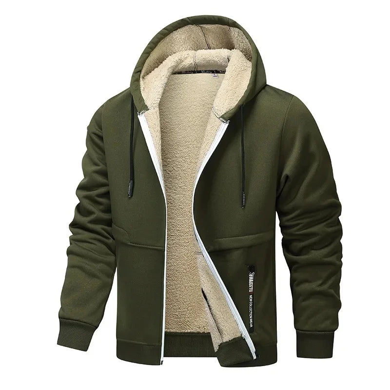 Men's Casual Fleece Winter Jacket