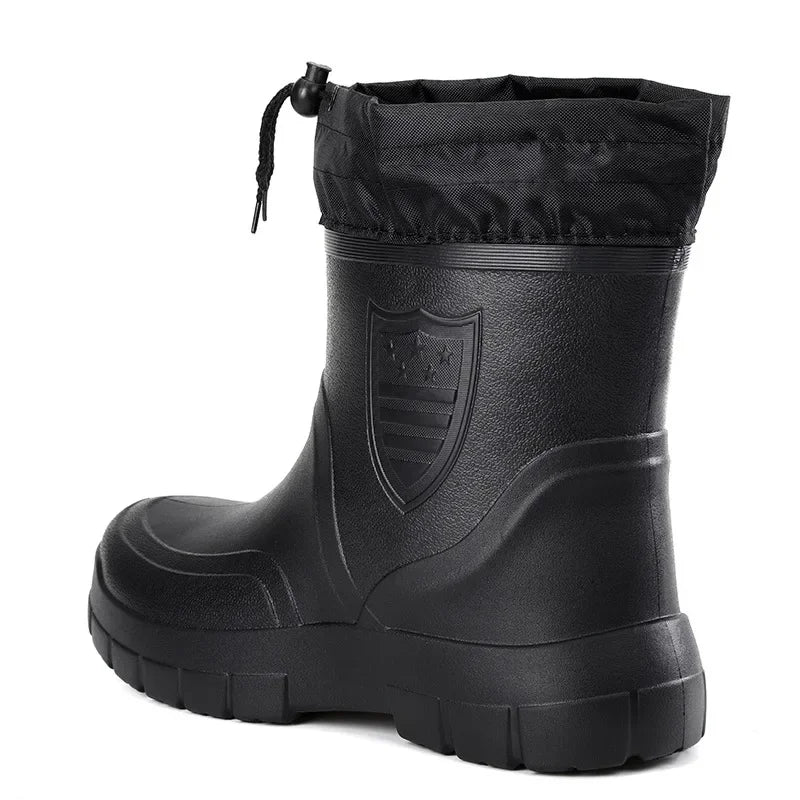 Men’s lined rubber boots for Everyday use
