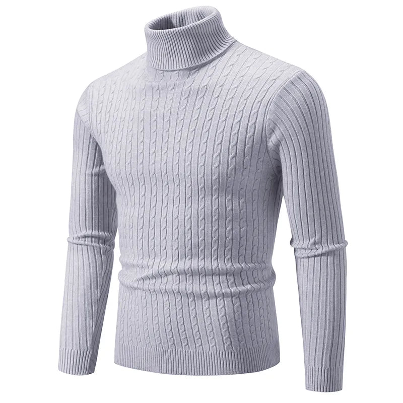 Casual High-Neck Jumper for Men