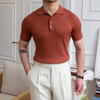 Polo Shirt with Classic Collar for Men