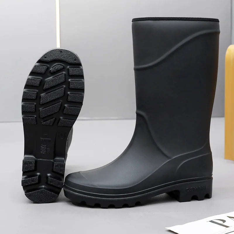 Men’s waterproof rubber boots