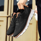 Mesh Sneakers with Cushioned Sole for Men