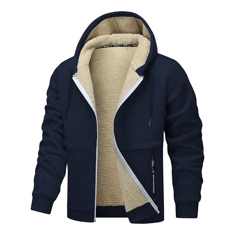 Men's Casual Fleece Winter Jacket