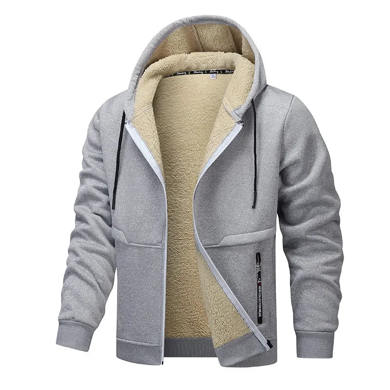 Men's Casual Fleece Winter Jacket