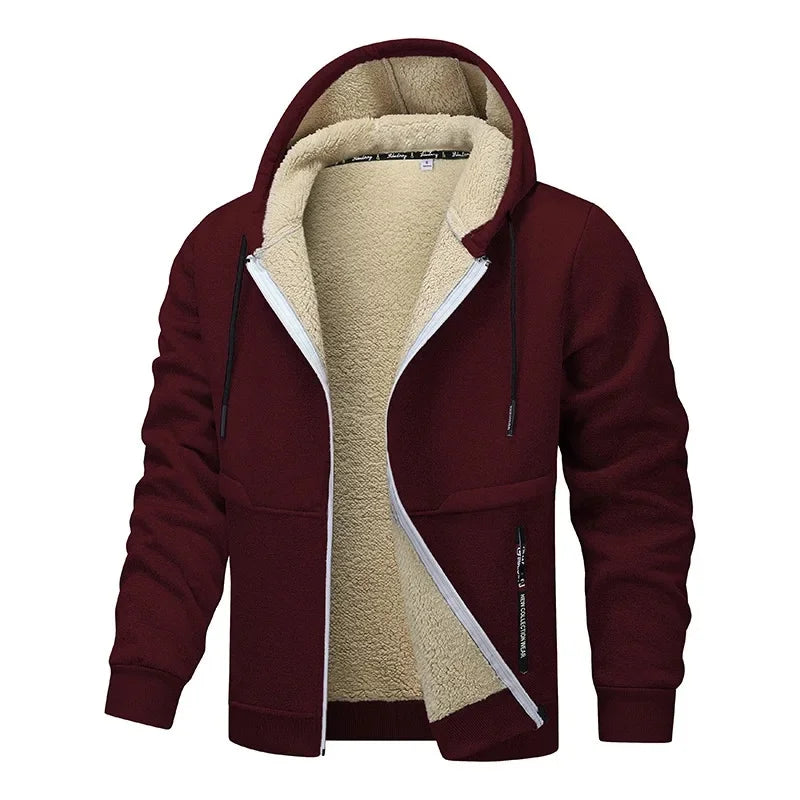 Men's Casual Fleece Winter Jacket