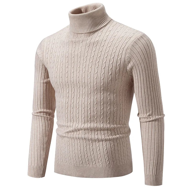 Casual High-Neck Jumper for Men