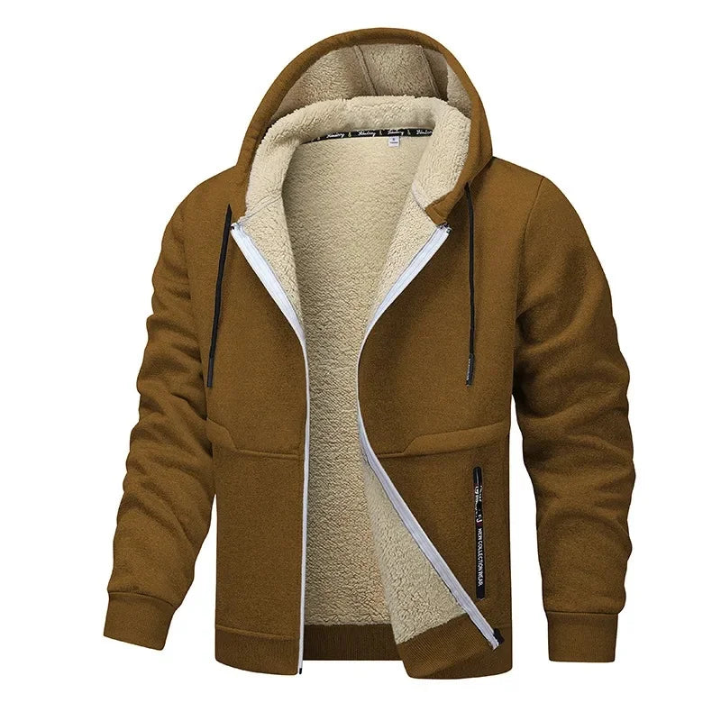 Men's Casual Fleece Winter Jacket