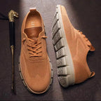 Mesh Sneakers with Cushioned Sole for Men
