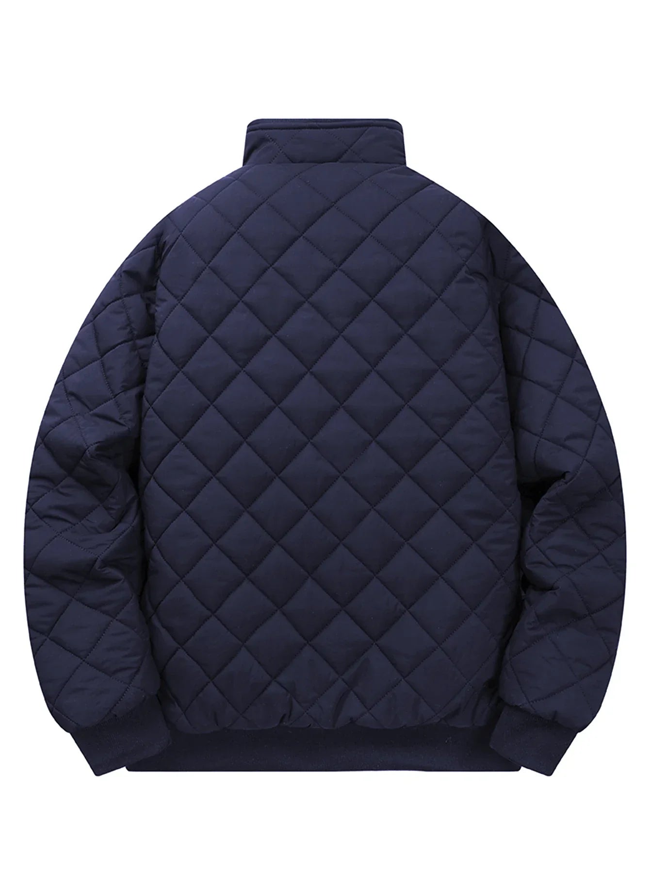 Men's fleece quilted jacket