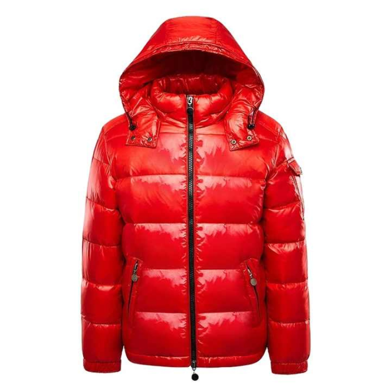Men’s puffer jacket with weather-resistant finish