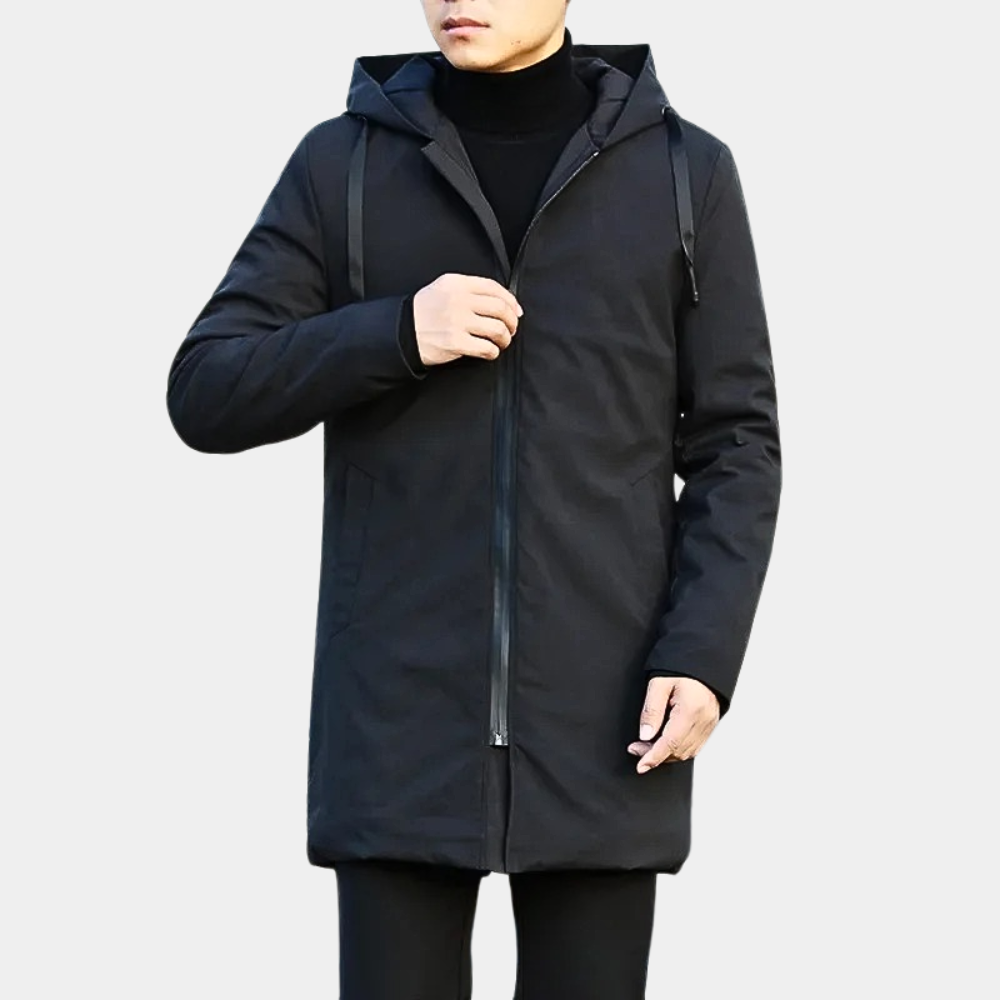 Men’s Winter Rain Jacket with Hood