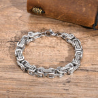 Men's Thick Byzantine Bracelets