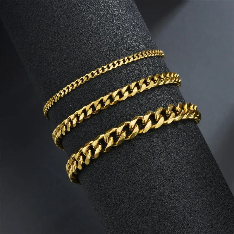 Steel Chain Bracelet for Men