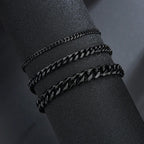 Steel Chain Bracelet for Men
