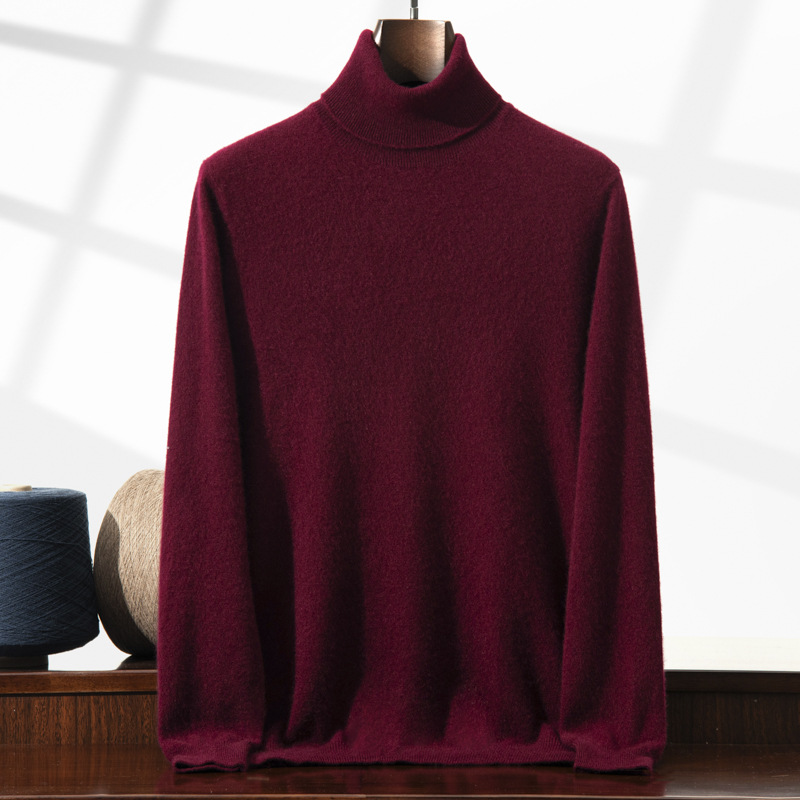 Cashmere Turtleneck Jumper for Men