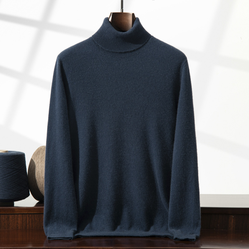 Cashmere Turtleneck Jumper for Men