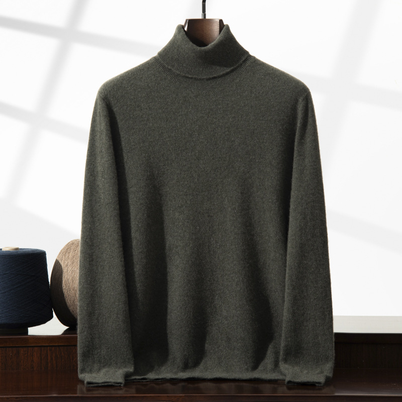 Cashmere Turtleneck Jumper for Men