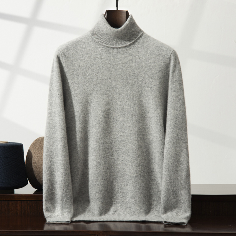 Cashmere Turtleneck Jumper for Men