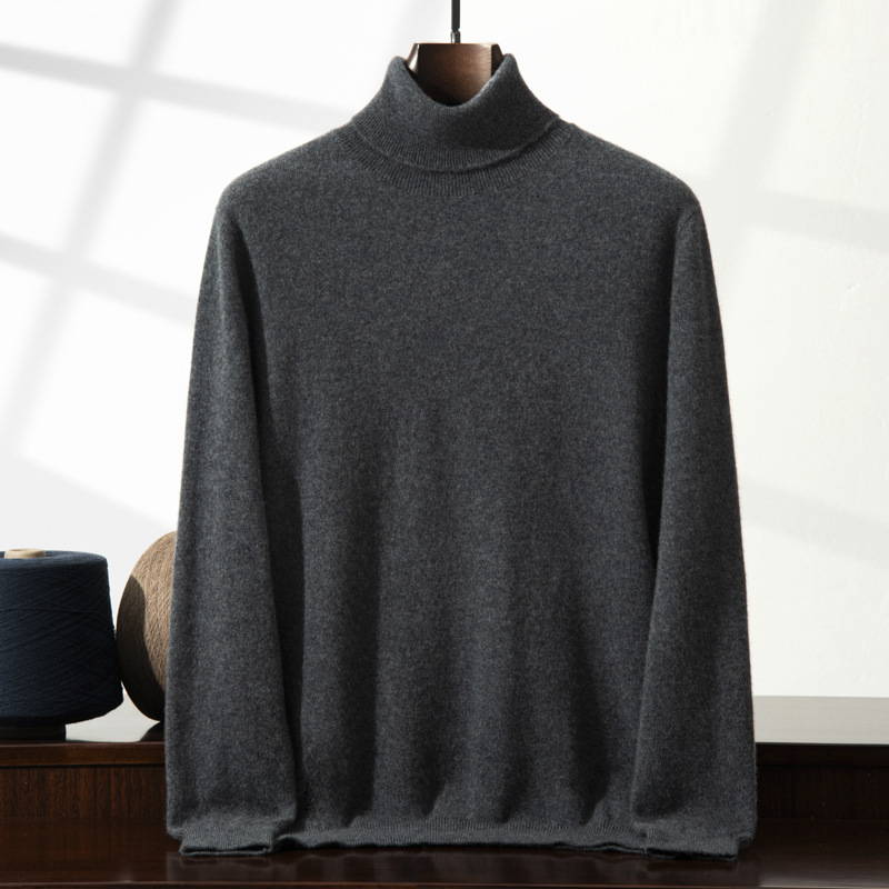 Cashmere Turtleneck Jumper for Men