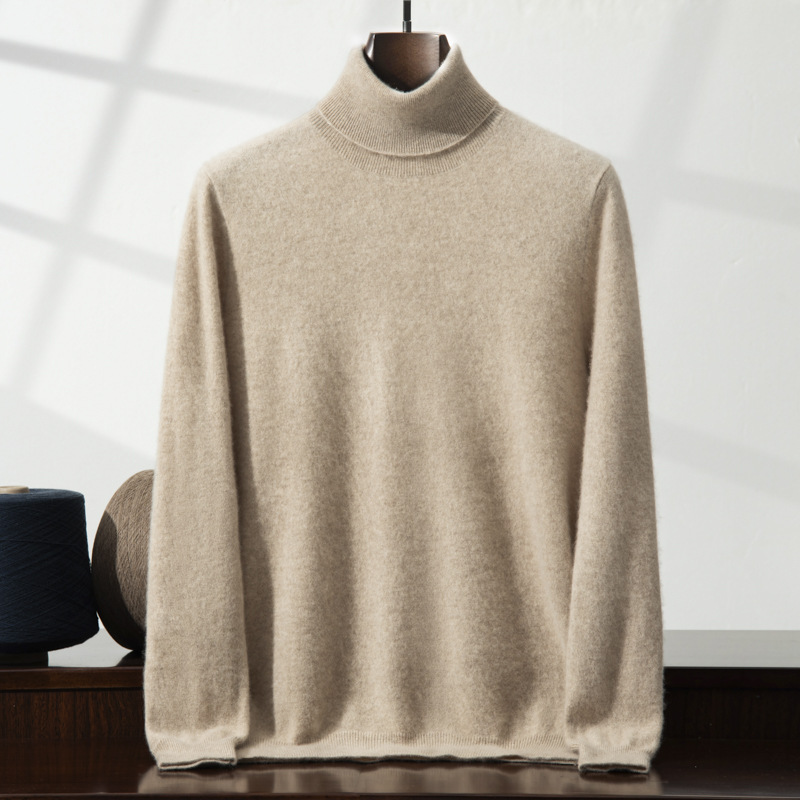 Cashmere Turtleneck Jumper for Men