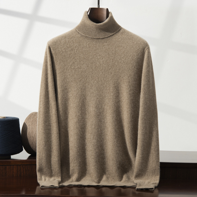 Cashmere Turtleneck Jumper for Men