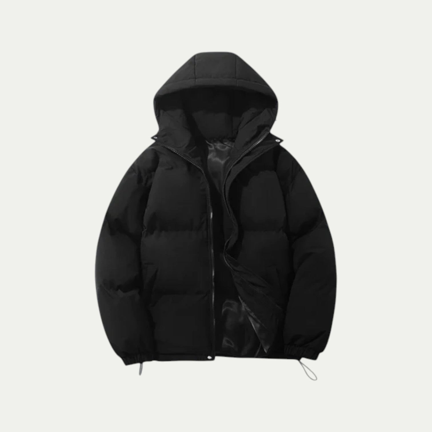 Waterproof Down Hooded Puffer Winter Jacket