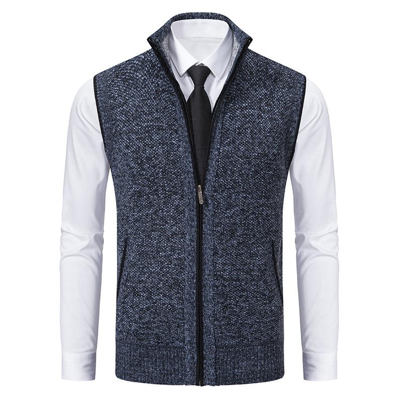 Timeless Fleece Vest with Zip for Men