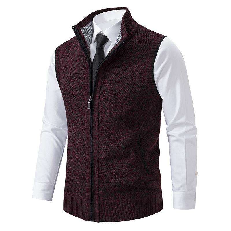 Timeless Fleece Vest with Zip for Men